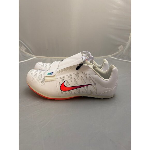 Nike zoom long jump LJ white ombré track shoes spikes sz 13 men’s 415339 101